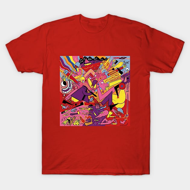 Fun and unique art T-Shirt by Gingy